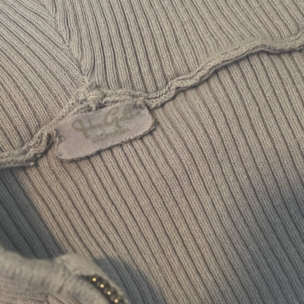 John Galt/ Brandy Melville Zip Up light blue Jacket